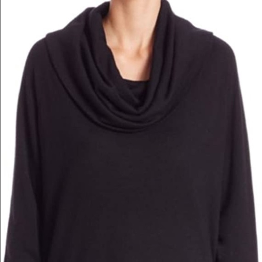 Joie black cashmere cowl-neck sweater